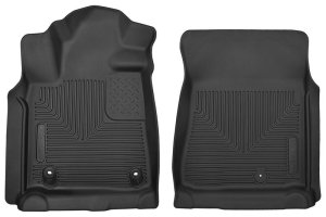 Toyota Tundra Floor Mats - Front - Husky Liners - X-Act Contour - Black - `12-`14